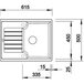 Кухонна мийка BLANCO ZIA 40 S (516924) шампань + зливний гарнітур ( 220468) Зображення