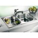Кухонна мийка BLANCO TIPO 8 Compact (513459) + зливний гарнітур (214301) Зображення