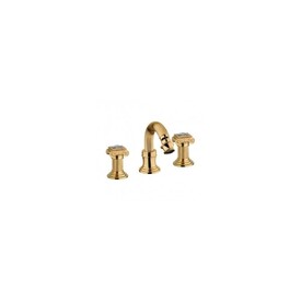 Смеситель для биде Bugnatese Olympia Swarovski на 3 отверстия, золото OLYDO8425K Изображение