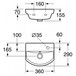Раковина GUSTAVSBERG 53939R01 LOGIC Изображение