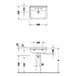 Умывальник DURAVIT Starck 3 030060 Изображение