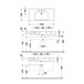 Умывальник DURAVIT Vero 032910 Изображение