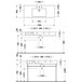 Умывальник DURAVIT Vero 032912 Изображение