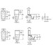 Унітаз ROCA GAP A34947800W (з сидінням Soft Close) Зображення
