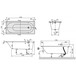 Ванна VILLEROY & BOCH Oberon UBQ170OBE2V-01 + ножки Изображение