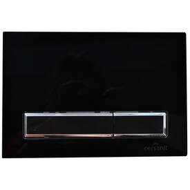 Кнопка Cersanit Blisk  черная для инсталляционных систем Cersanit Hi-tec Изображение