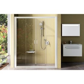 Душевые двери Ravak NRDP 4-150 Transparent+белый Изображение