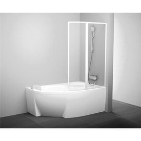 Шторка для ванны RAVAK VSK2 Rosa 160 (Rain) правосторонняя 76P9010041 Изображение