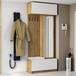 Електрична рушникосушарка Laris Зебра Бостон ЧФ(Ч)2 1200 Е (підкл. зліва) Зображення
