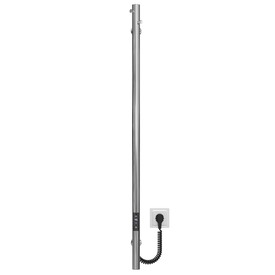 Полотенцесушитель электрический Chloe 30x1100 Deffi нержавеющая сталь (Хром, JD04) Изображение